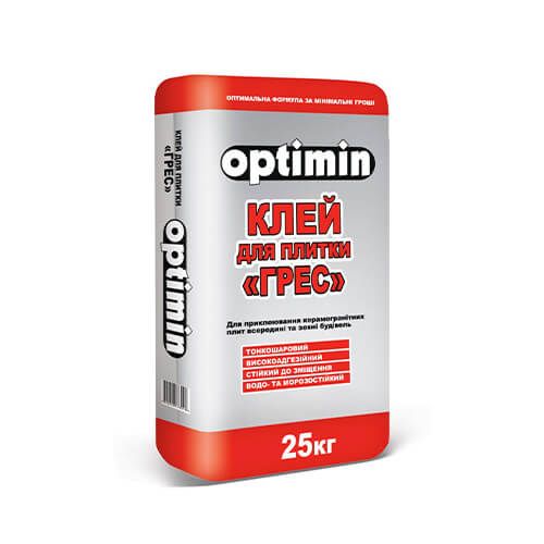 Клей для плитки Optimin
